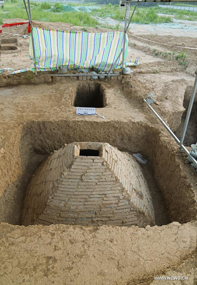 اكتشاف مقابر وجداريات ترجع إلى أسرة مينغ بشمالي الصين