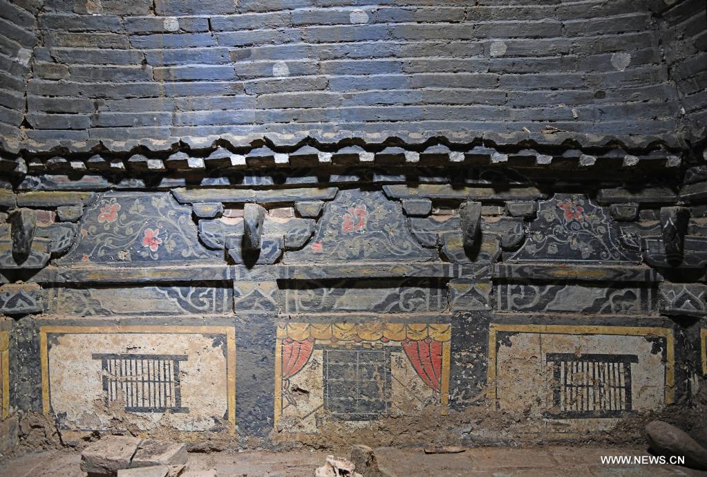 اكتشاف مقابر وجداريات ترجع إلى أسرة مينغ بشمالي الصين