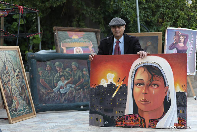 مقالة : فنانون فلسطينيون يحولون جدران مخيماتهم إلى لوحات جمالية للتعبير عن واقع قضيتهم