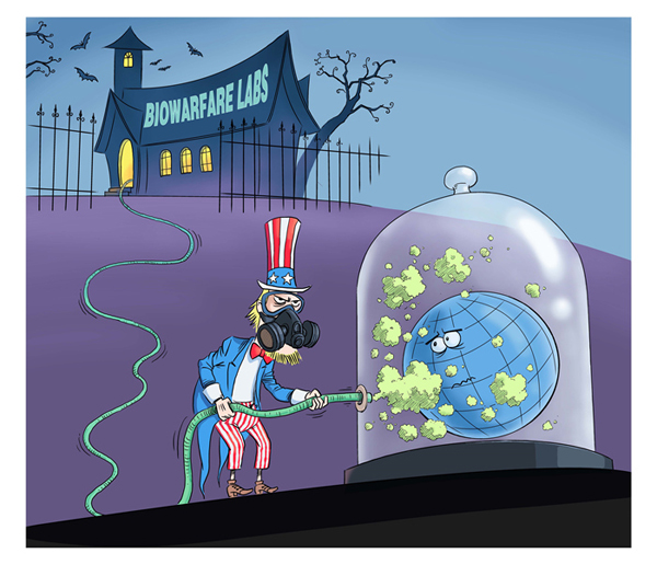كاريكاتور: الأزمة الأوكرانية تفضح 