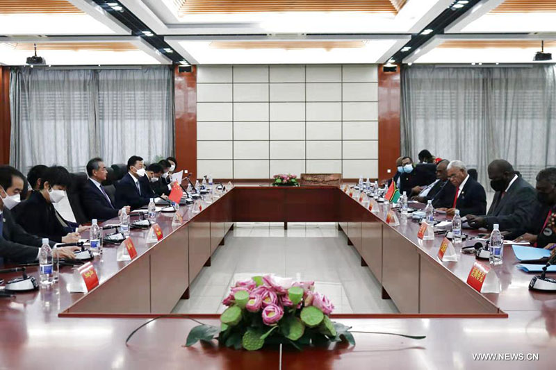 الصين وفانواتو تتوصلان إلى توافق بشأن العلاقات الثنائية والتعاون الدولي