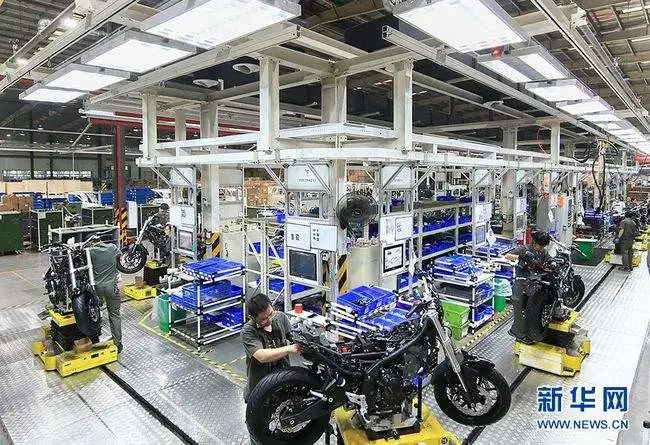 تقرير إخباري: الدراجات النارية شاهدة على التحول في الصناعة التحويلية والارتقاء بها في الصين