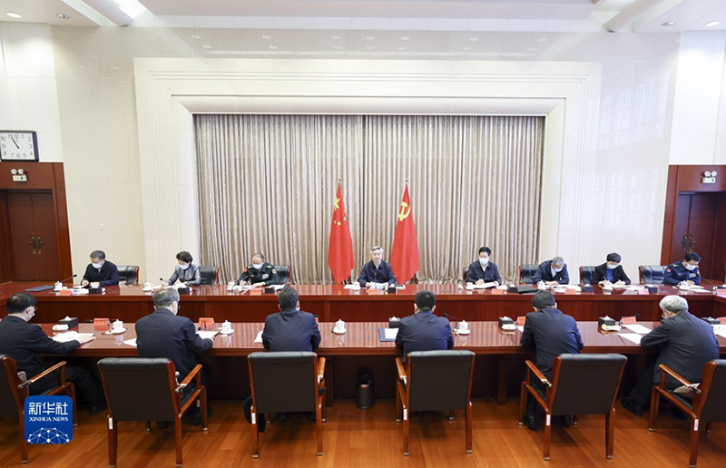 أمين اللجنة المركزية لفحص الانضباط بالحزب الشيوعي الصيني يشدد على دراسة المبادئ التوجيهية لمؤتمر الحزب