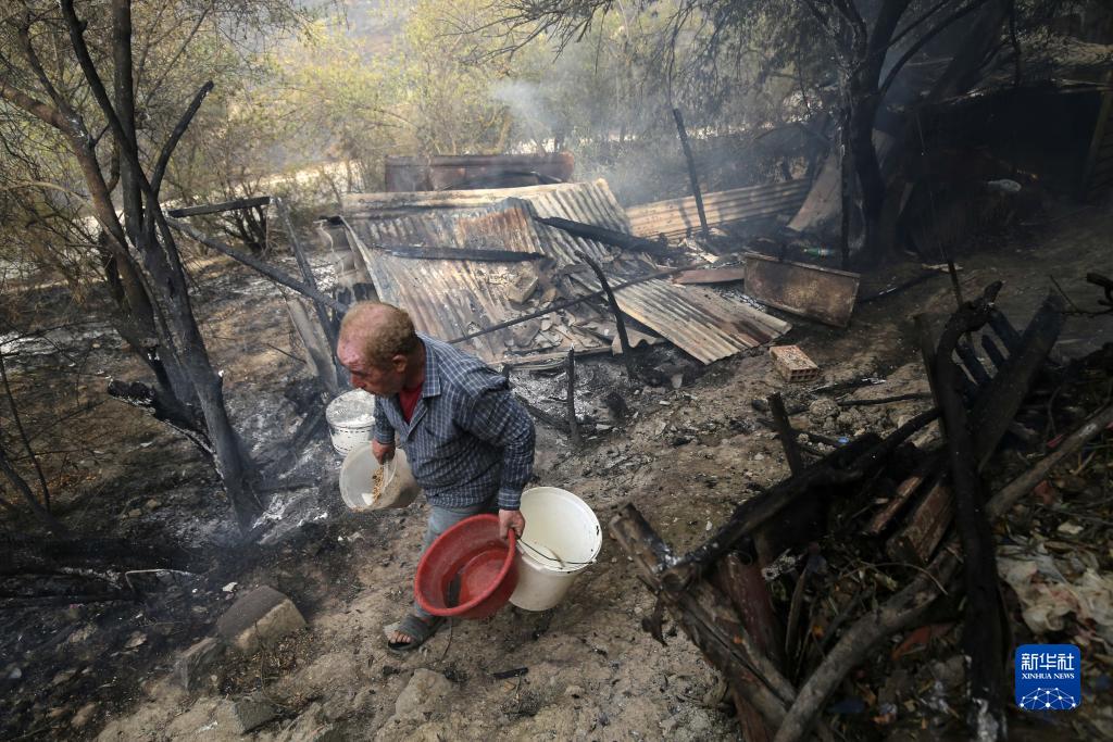 ارتفاع ضحايا حرائق الغابات في الجزائر إلى 34 شخصا