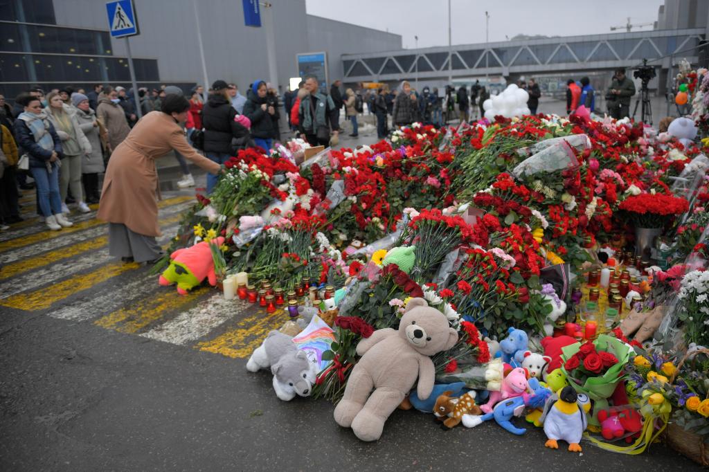 ارتفاع حصيلة ضحايا هجوم موسكو الإرهابي إلى 143