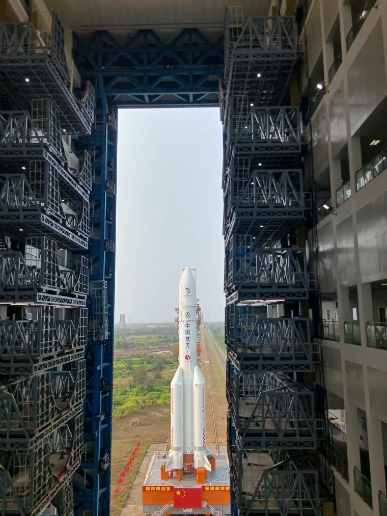 الصين تستعد لإطلاق المسبار القمري