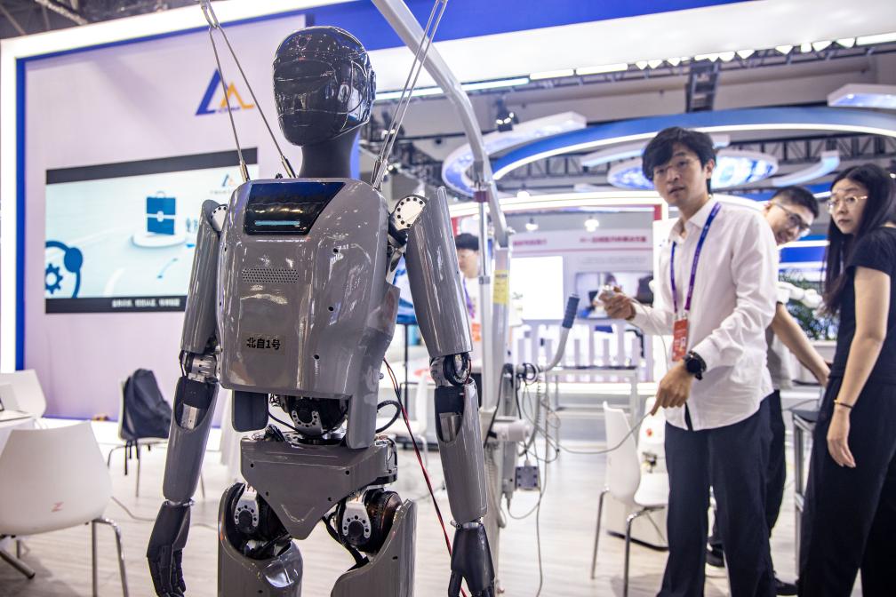 الصورة: معرض الصناعة الذكية العالمي 2025 في تشونغتشينغ بجنوب غربي الصين