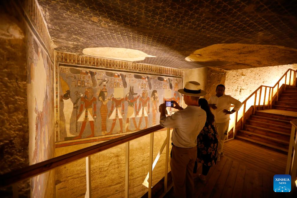 افتتاح مقبرة الملك أمنحتب الثالث بالأقصر أمام الزوار بعد ترميم دام عقدين