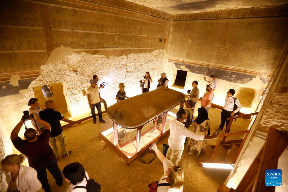 افتتاح مقبرة الملك أمنحتب الثالث بالأقصر أمام الزوار بعد ترميم دام عقدين