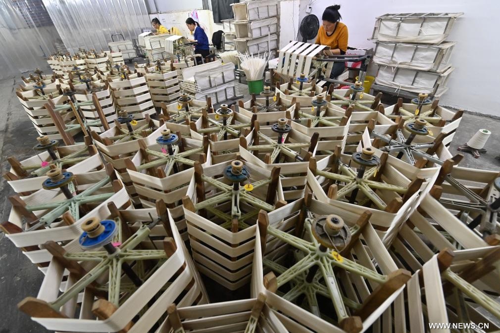 ازدهار صناعة الحرير في جنوبي الصين