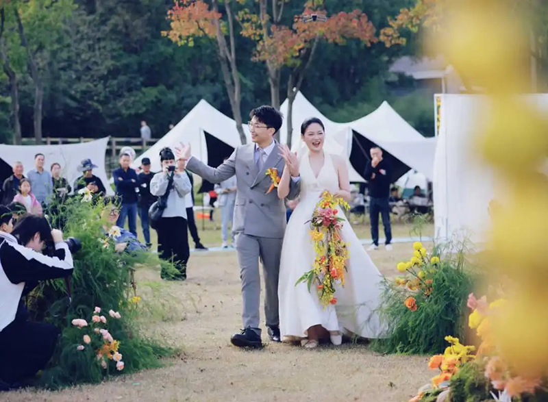 زفاف صديق للبيئة: المحاصيل بدلا من الورود والهدايا جاهزة للالتقاط