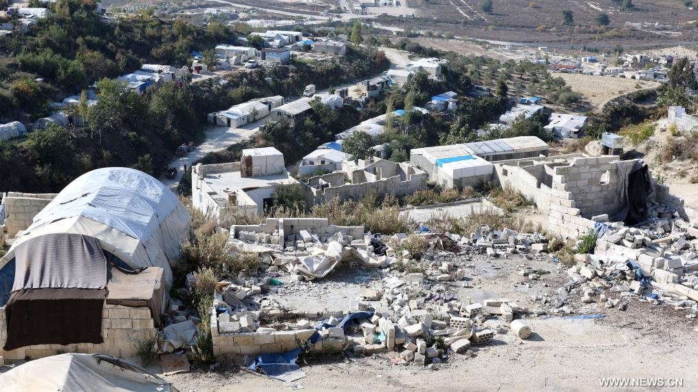 مخيمات النزوح في محافظة إدلب شمال غربي سوريا