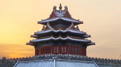 مناظر بكين بعد تساقط الثلوج