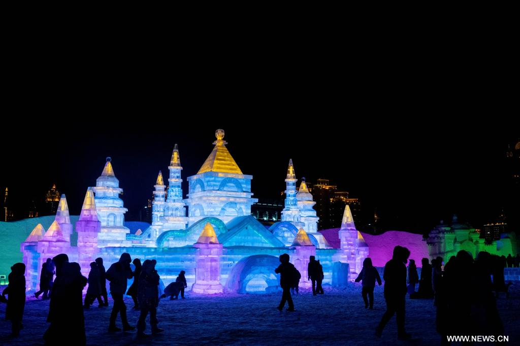 مهرجان الجليد والثلج الدولي الصيني-الروسي-المنغولي في شمالي الصين