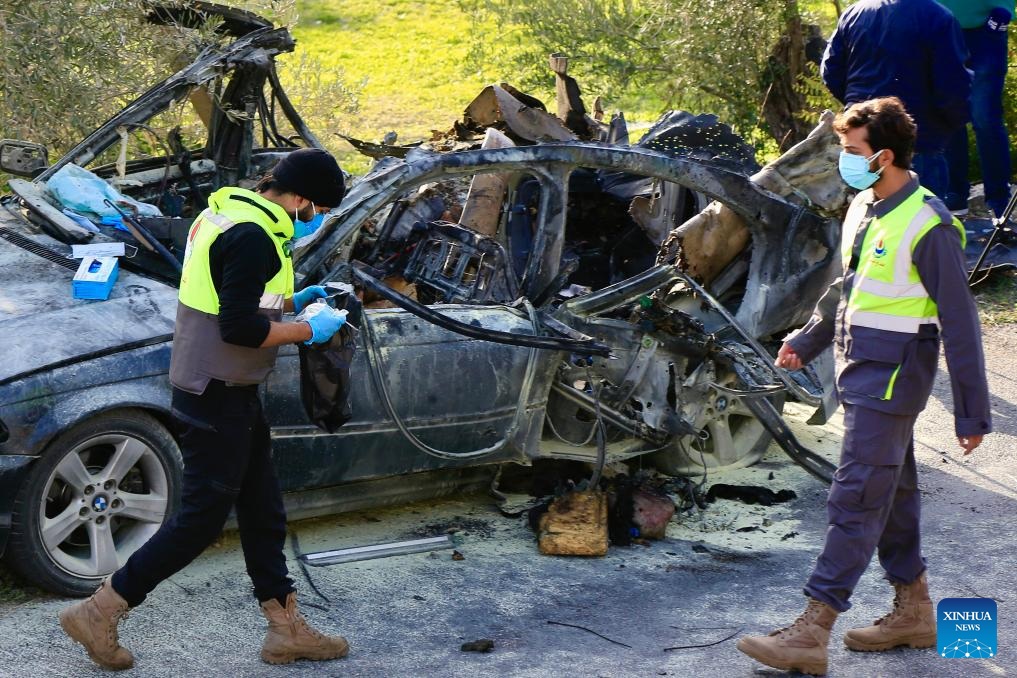 ثلاثة قتلى في قصف إسرائيلي استهدف سيارة بجنوب لبنان