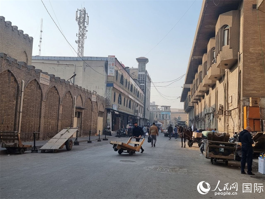 المنتجات الصينية تُنعش سوق المنسوجات المنزلية في بغداد