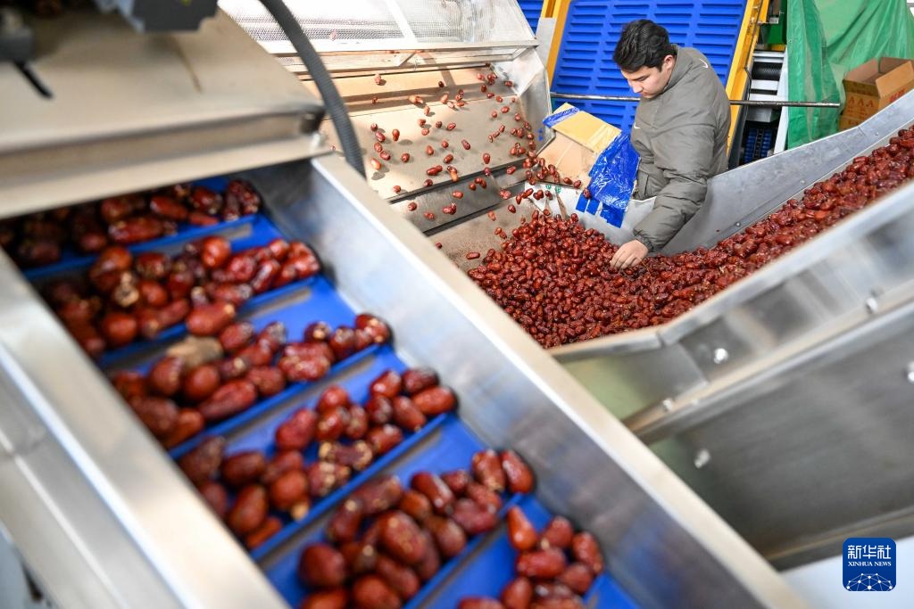 سلع رأس السنة الجديدة من شينجيانغ تشهد ذروة موسم المبيعات