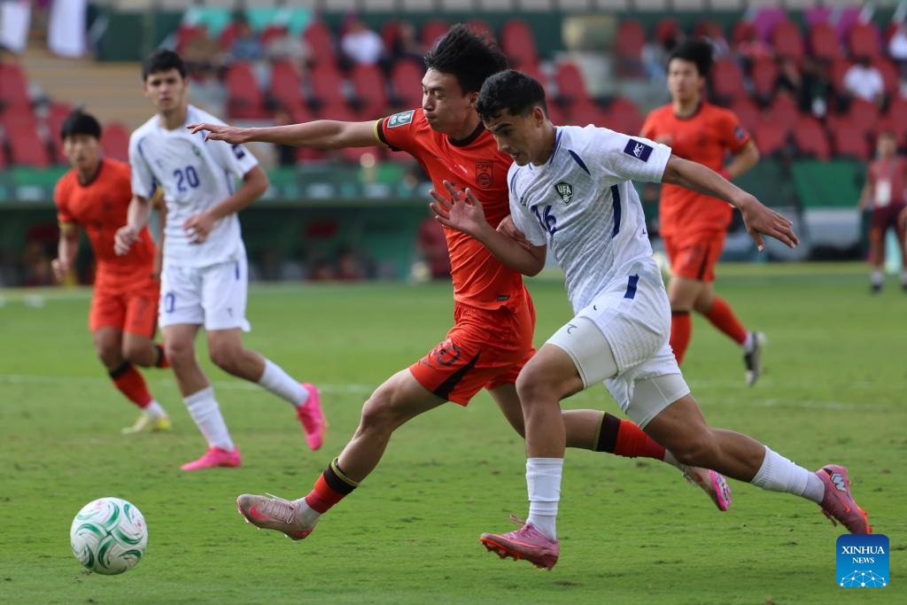 الصين تبلغ نصف نهائي كأس آسيا تحت 23 عاماً لكرة القدم لأول مرة في تاريخها