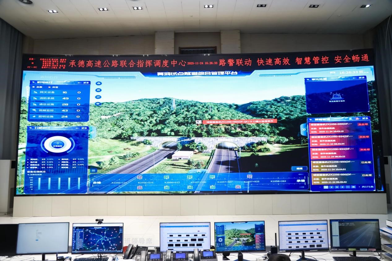 تم اعتماد نظام هارموني المفتوح في مركز القيادة والتحكم لفرع تشنغده التابع لمجموعة الطرق السريعة في مقاطعة خبي، بمدينة تشنغده شمالي الصين.