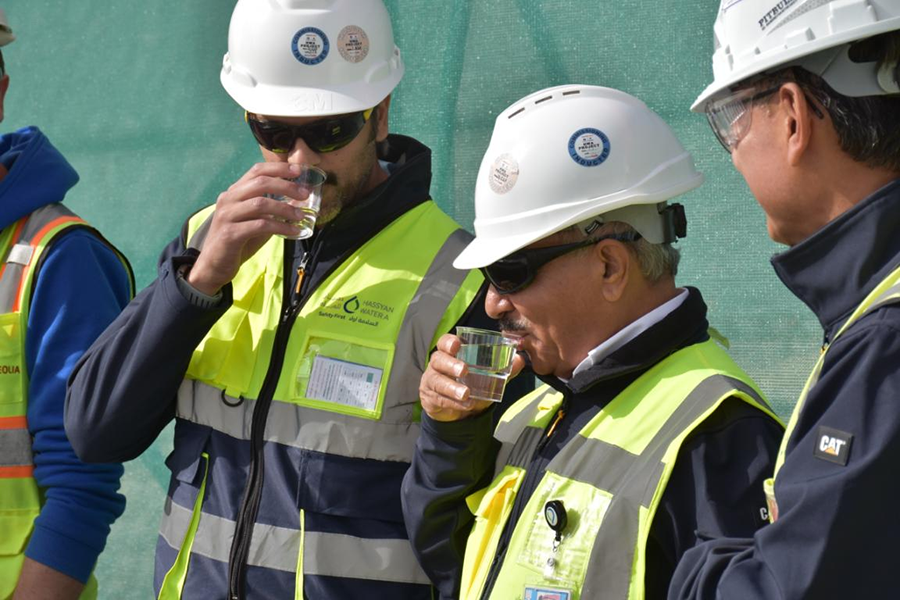 تشاينا باور تنجح في تنفيذ مشروع ضخم لتحلية مياه البحر  في دبي