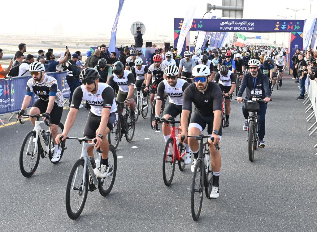 الصورة: فعاليات يوم الكويت الرياضي