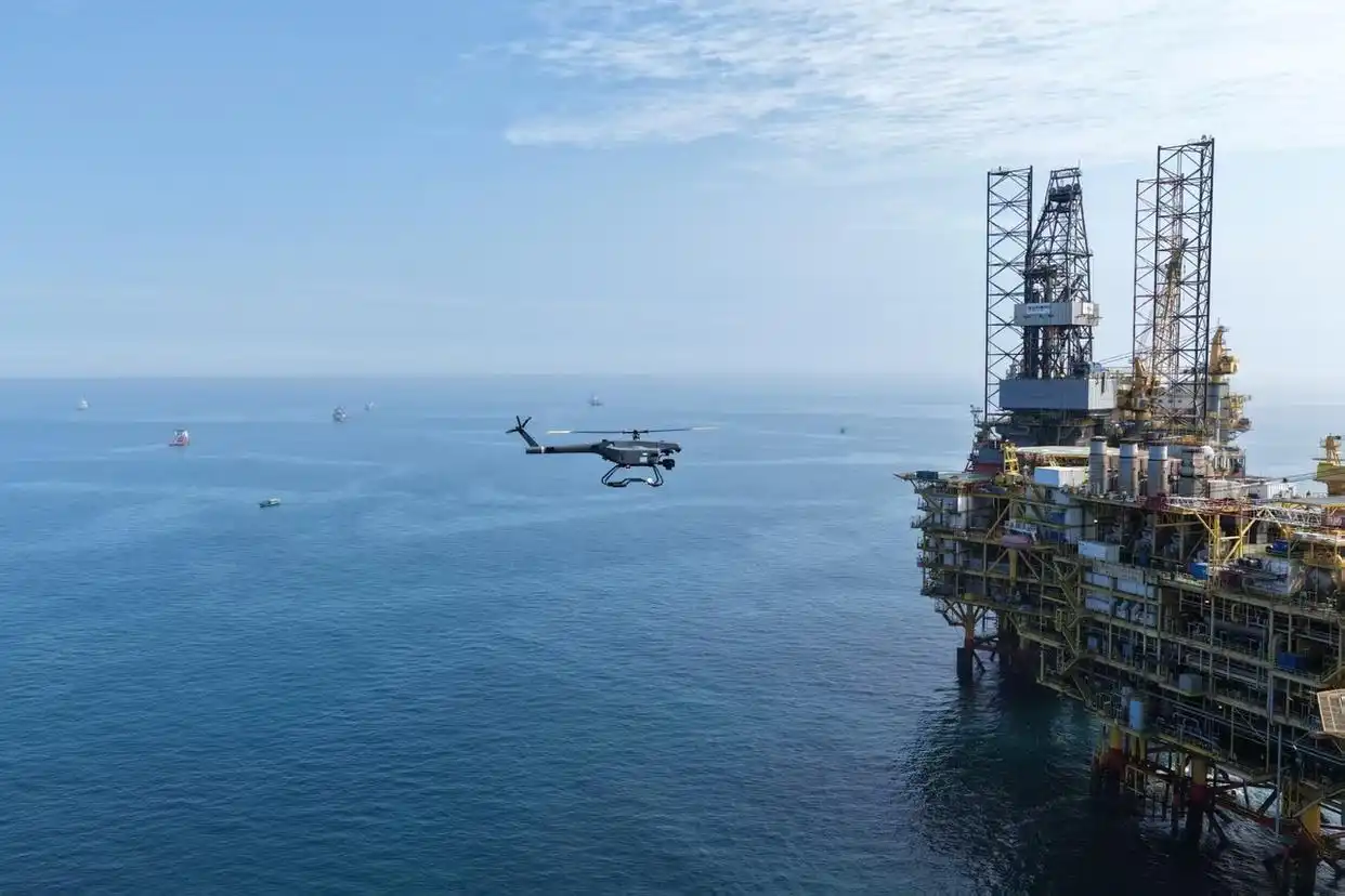 للمرة الأولى.. تطبيق واسع لاقتصاد الطيران منخفض الارتفاع في حقول النفط البحرية بالصين