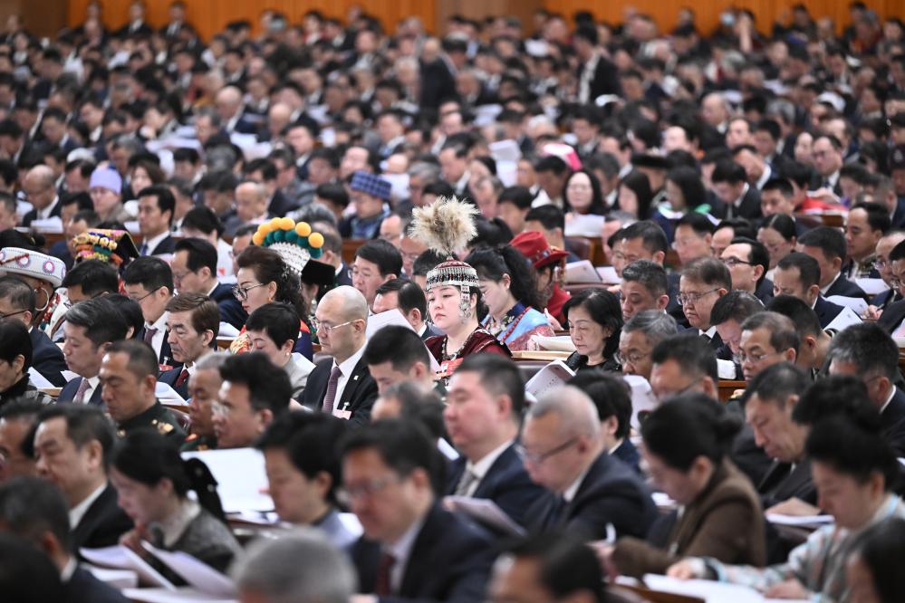 الهيئة التشريعية الوطنية الصينية تفتتح دورتها السنوية