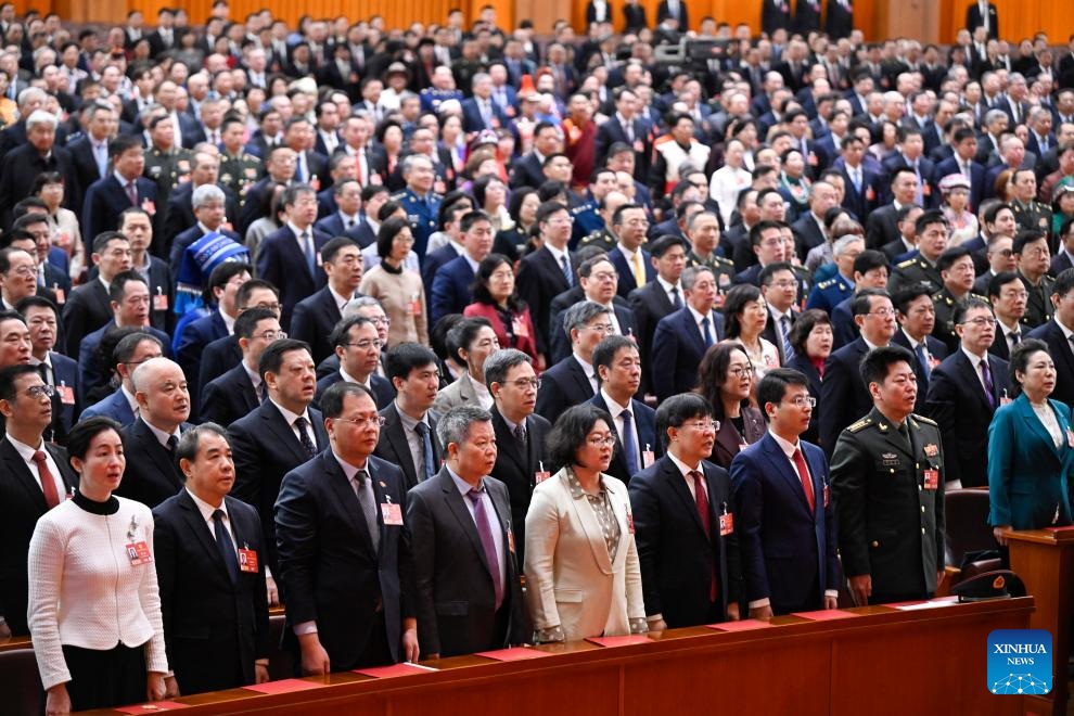 أعلى هيئة استشارية سياسية في الصين تعقد الجلسة الختامية لدورتها السنوية