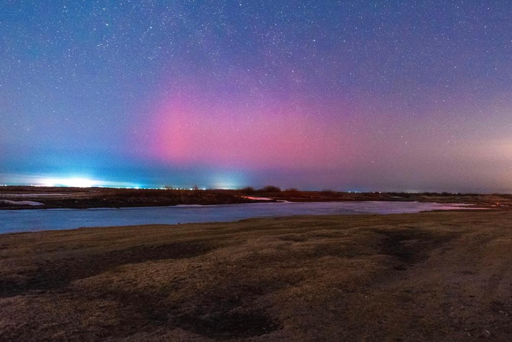 الصورة: شفق قطبي مرصود في شمال شرقي الصين