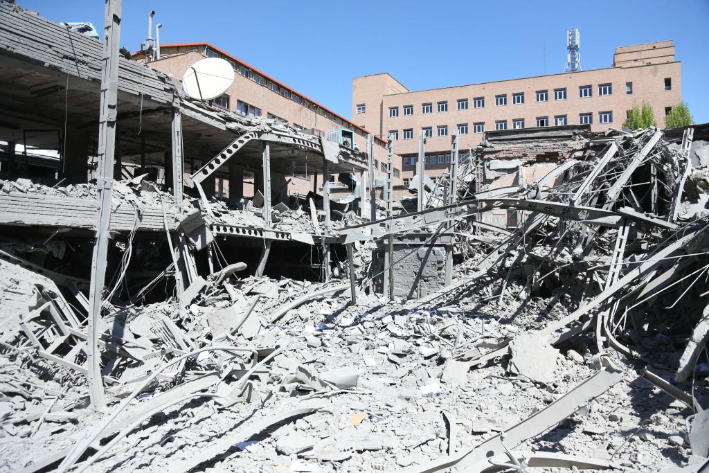 الصورة: تدمير جامعة في إيران جراء الغارات الجوية الأمريكية-الإسرائيلية