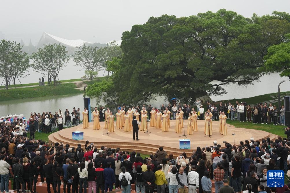 افتتاح أكبر معرض للحدائق في الصين بشرقي البلاد