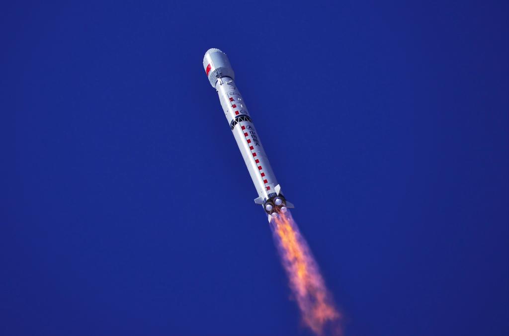 الصورة: إطلاق قمر اصطناعي عالي الدقة للكشف عن الغازات الدفيئة في شمال غربي الصين