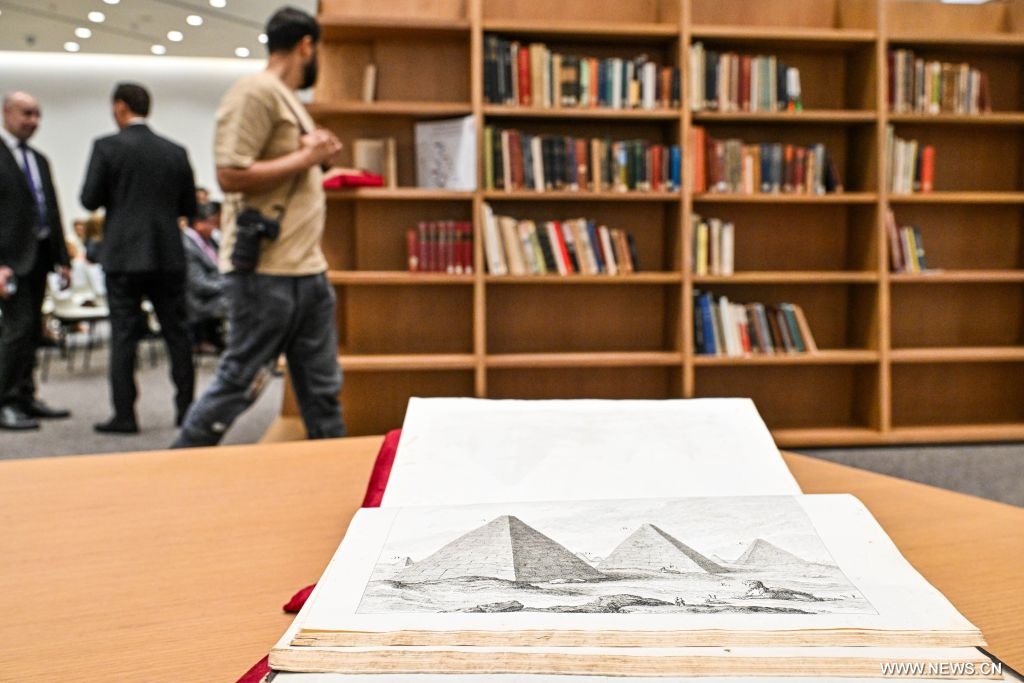 مصر تفتتح مكتبة المتحف المصري الكبير