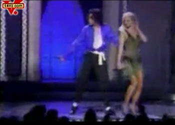 تنافس الرقص بين نجم البوب العالمى مايكل جاكسون و ملكة بوب أمريكية بريتني سبيرز