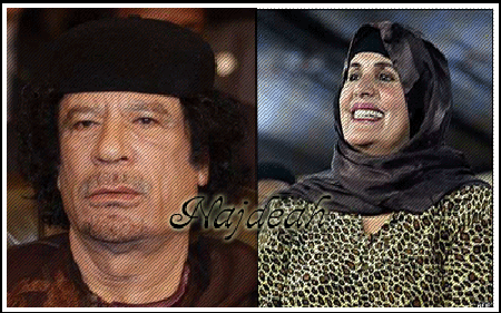 السيدة صفية، زوجة الزعيم الليبي معمر القذافي.كان  زواجهما  دراميا.ذات مرة،شعر القذافي بألم شديد فى بطنه خلال تفقده.حينما أبدت ممرضة اسمها صفية رأيها بشجاعة أن القذافي قد أصيب بالتهاب الزائدة الدودية.وإن هذه المقابلة الصدفية فى المستشفى  أبدع  زواجهما.