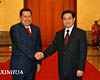 الصين وفنزويلا توقعان سلسلة من الاتفاقيات خلال زيارة تشافيز لبكين
