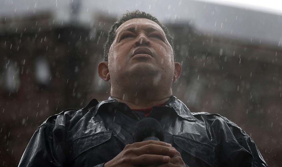 صور أرشيفية للرئيس الفنزويلي الراحل هوغو تشافيز
