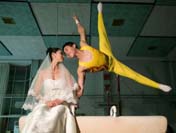 صور زفاف صعبة لبطل جمباز صيني 